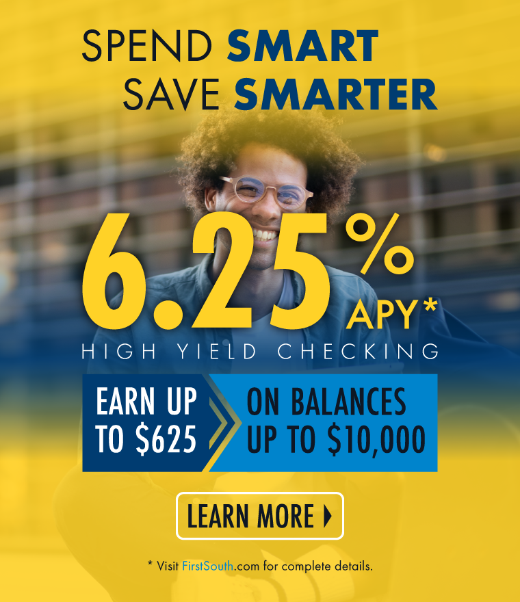 6.25% APY on balances up to $10,000*