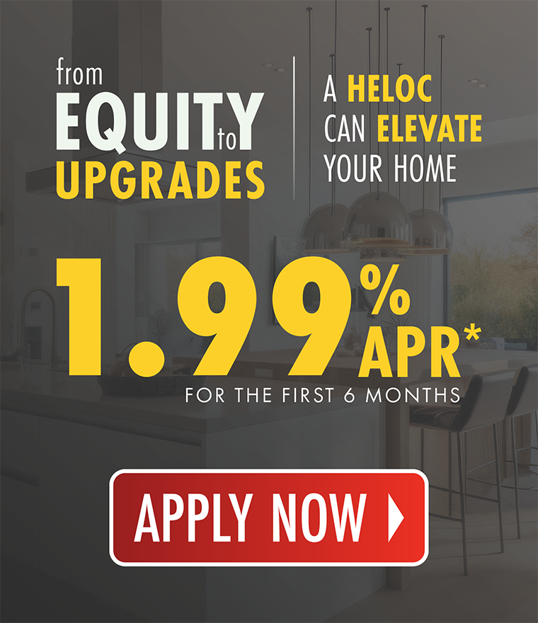 Turn your equity into upgrades with this incredible rate!