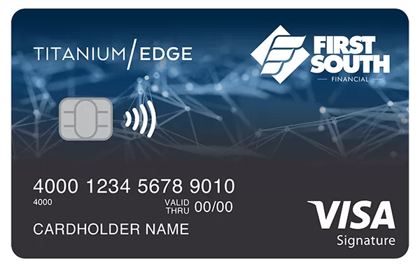 VISA Titanium/EdgeCredit Card