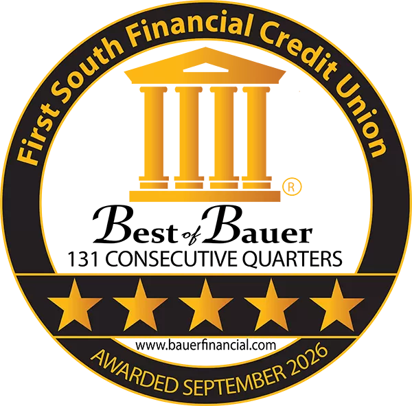 Best of Bauer for 126 consecutive quarters Our institution is rated five stars by Bauer for 127 consecutive quarters.